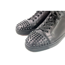 Laboutin Sneakers Pelle Nera