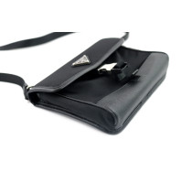 Prada Tracollina Tela Vela Nera