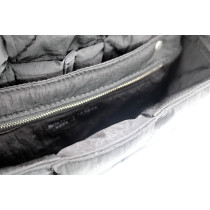 Bottega Veneta Cassette Piumino Nylon Nero