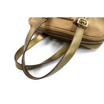 Prada Boston Bag Taupe Marrone