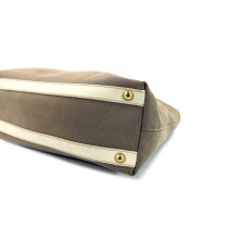 Prada Tote Bag Canapa Tela Beige