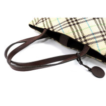 Burberry Tote Bag Tela Panna