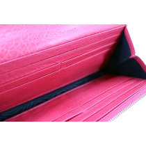 Balenciaga Portafoglio Continental Pelle Rossa