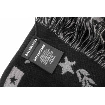Balenciaga Sciarpa Football Scarf  Tessuto Nero