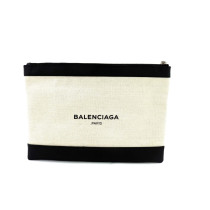 Balenciaga Portadocumenti Tela Panna