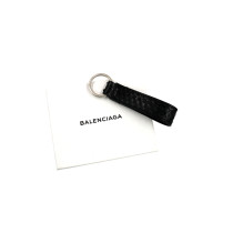 Balenciaga Portachiavi Pelle Nera