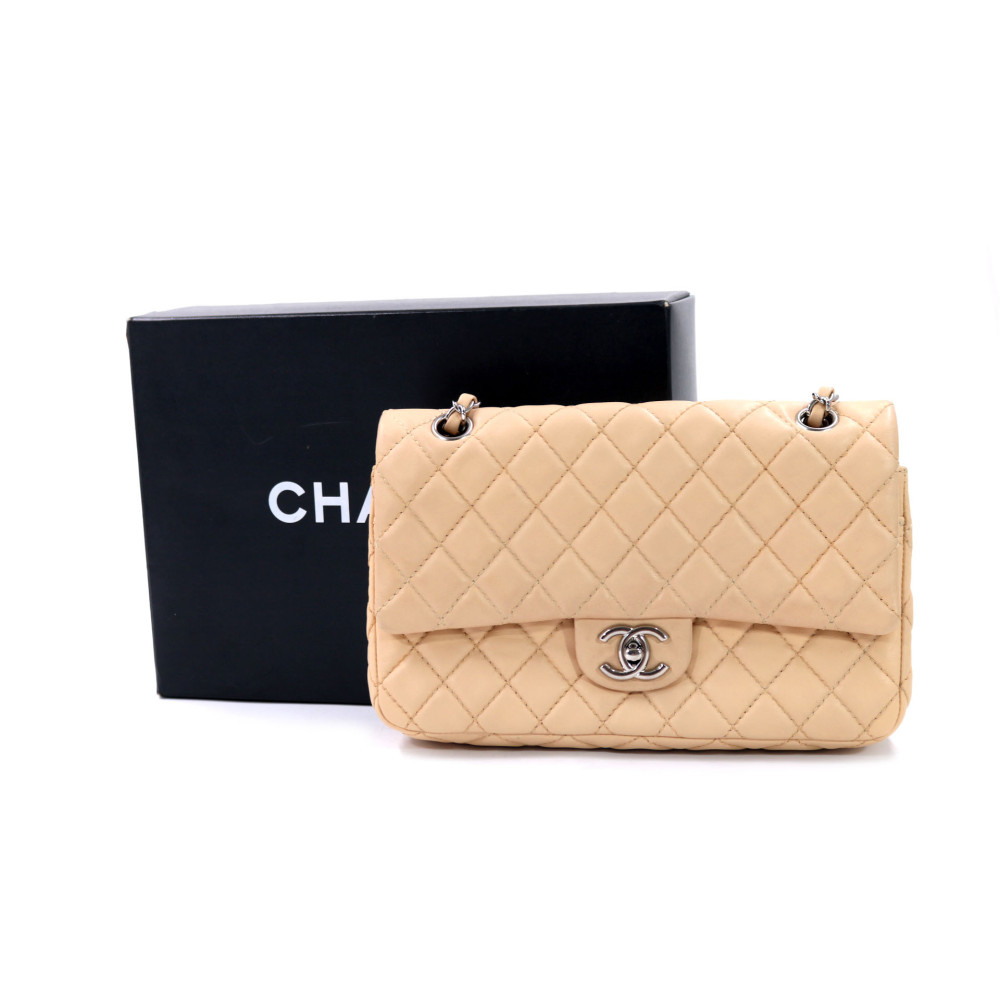 Chanel Timeless Moyen Cuir Beige