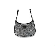 Prada Cleo Crystal Argento