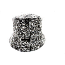 Prada Silver Crystal Bucket Hat
