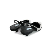 Prada Escarpins Sling Back Crystal Argent