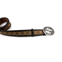 Gucci Ceinture Interlocking GG Beige