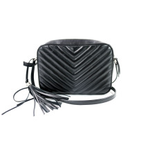 Saint Laurent Lou Camera Bag Schwarzes Leder