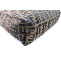 Fendi Shopping Tote Bag Zucca Marrone