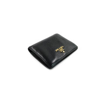 Prada Black Leather Wallet