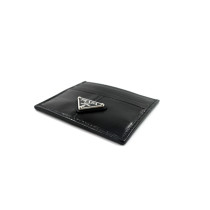 Prada Black Leather Card Holder
