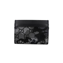 Gucci Portacarte Mimetico Pelle Nera