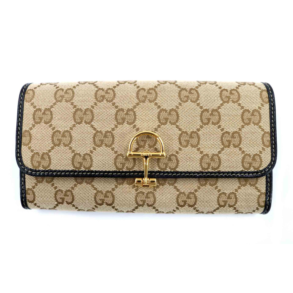Portefeuille Gucci GG Beige