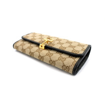 Gucci GG Brieftasche Beige