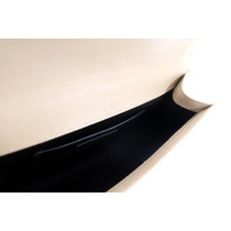 Saint Laurent Pochette Kate Cuir Beige
