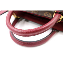 Louis Vuitton Alma PM Braun und Bordeaux