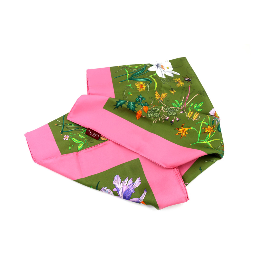 Gucci Multicolor Silk Scarf