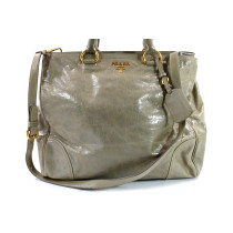 Prada Mint Leather Shopper
