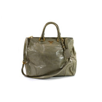 Prada Shopper Pelle Menta