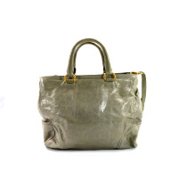 Prada Shopper Pelle Menta