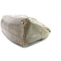 Prada Mint Leather Shopper