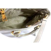 Prada Shopper Mintgrün Leder