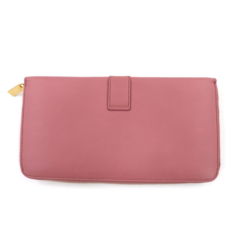 Saint Laurent Rosa Geldbörse