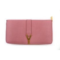 Saint Laurent Portafoglio Rosa