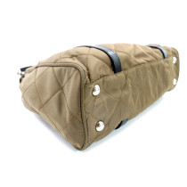 Prada Green Canvas Vela Shopper