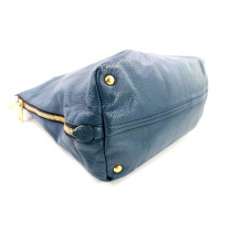 Miu Miu Shopper Leder Blau