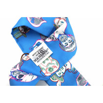 Hermès Bandeau Soie Bleu