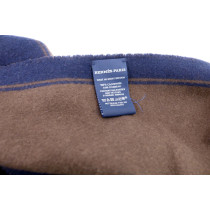 Hermes Sciarpa Cachemire Blu e Marrone