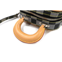 Louis Vuitton Valisette Blu e Marrone