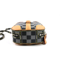 Louis Vuitton Valisette Blu e Marrone