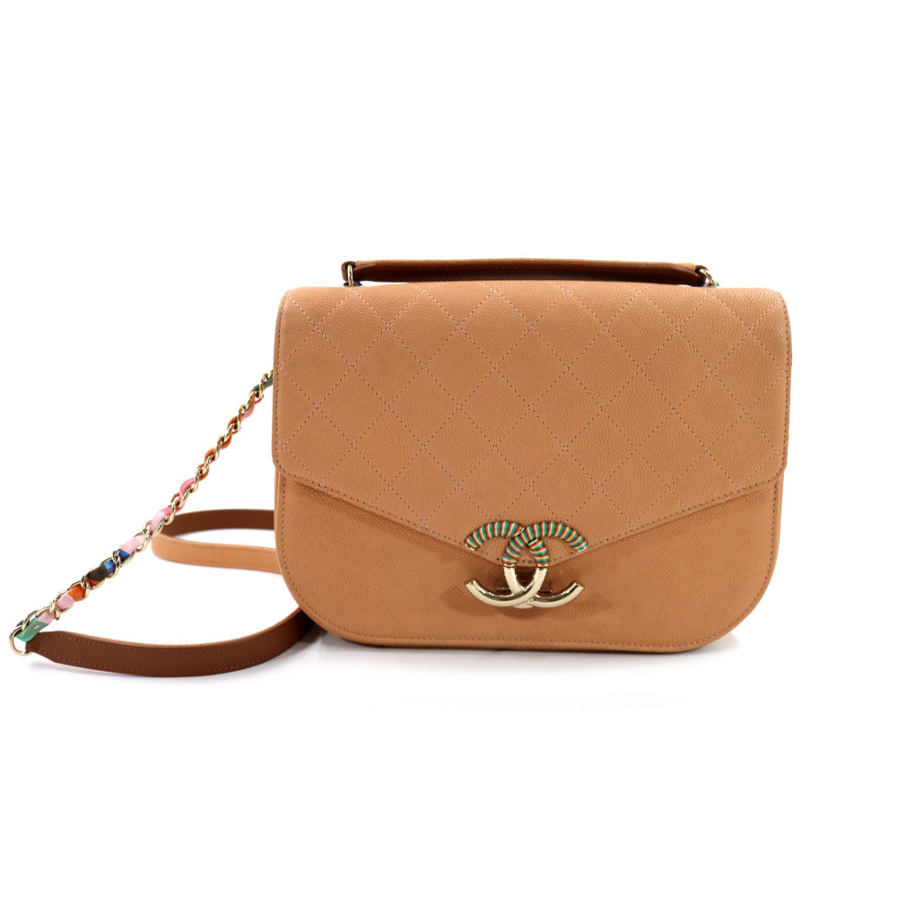 Chanel Orange Shoulder Bag