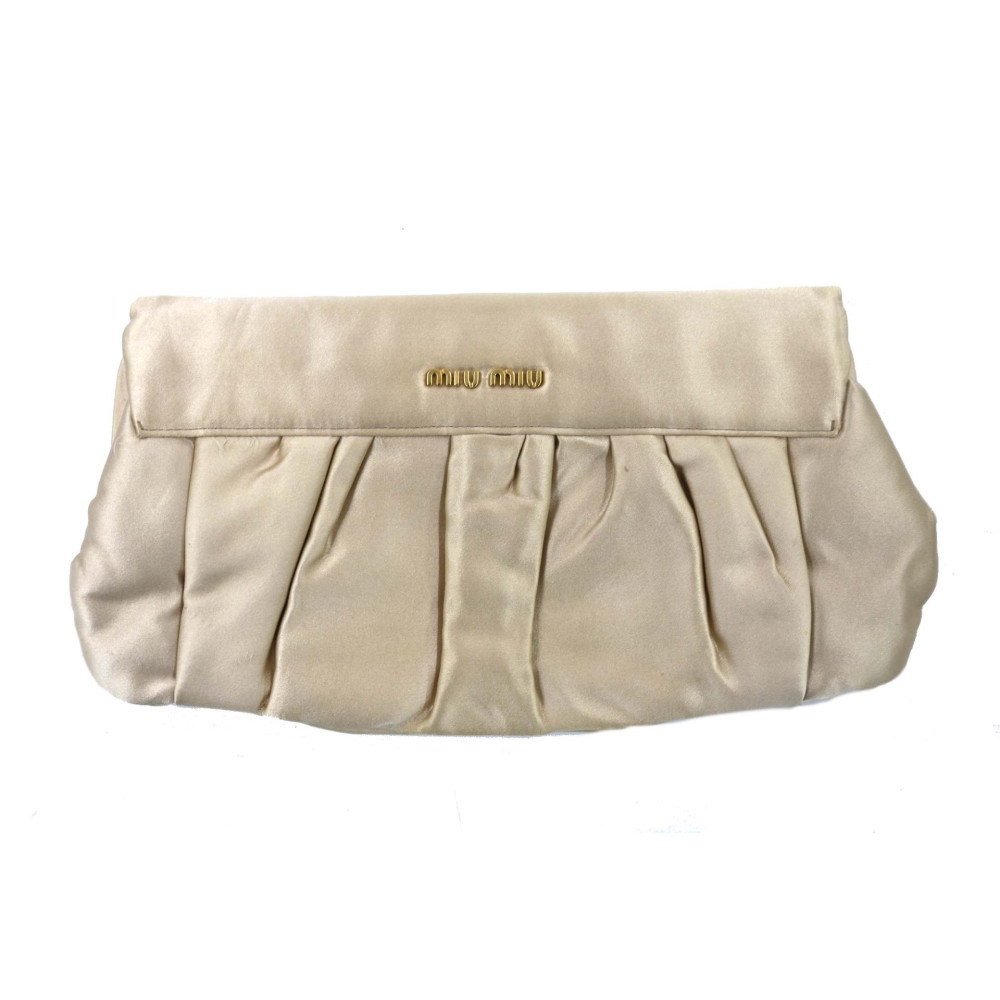 Miu Miu Satin Clutch