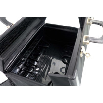 Prada Beauty Case Schwarzes Segeltuch