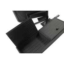 Prada Beauty Case Schwarzes Segeltuch