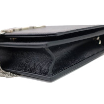 Saint Laurent Kate Black Leather