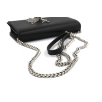 Saint Laurent Kate Schwarzes Leder