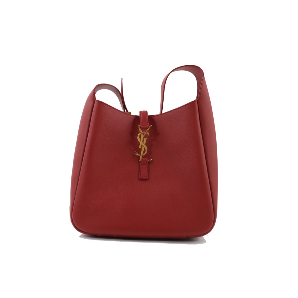 Saint Laurent Le 5 à 7 Cuir Bordeaux