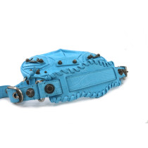 Balenciaga Le Cagole Blue Leather