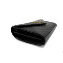 Saint Laurent Cassandre Pelle Nera