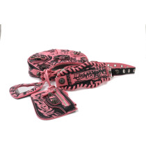 Balenciaga Le Cagole Graffiti Kalbsleder Rosa