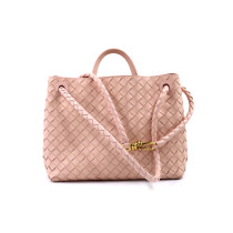 Bottega Veneta Andiamo Rosa Leder