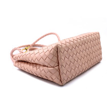 Bottega Veneta Andiamo Pink Leather